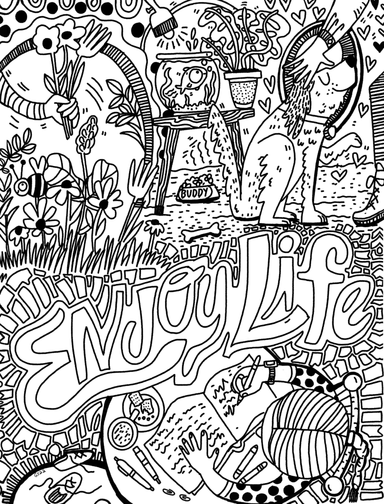 Image preview of coloring page