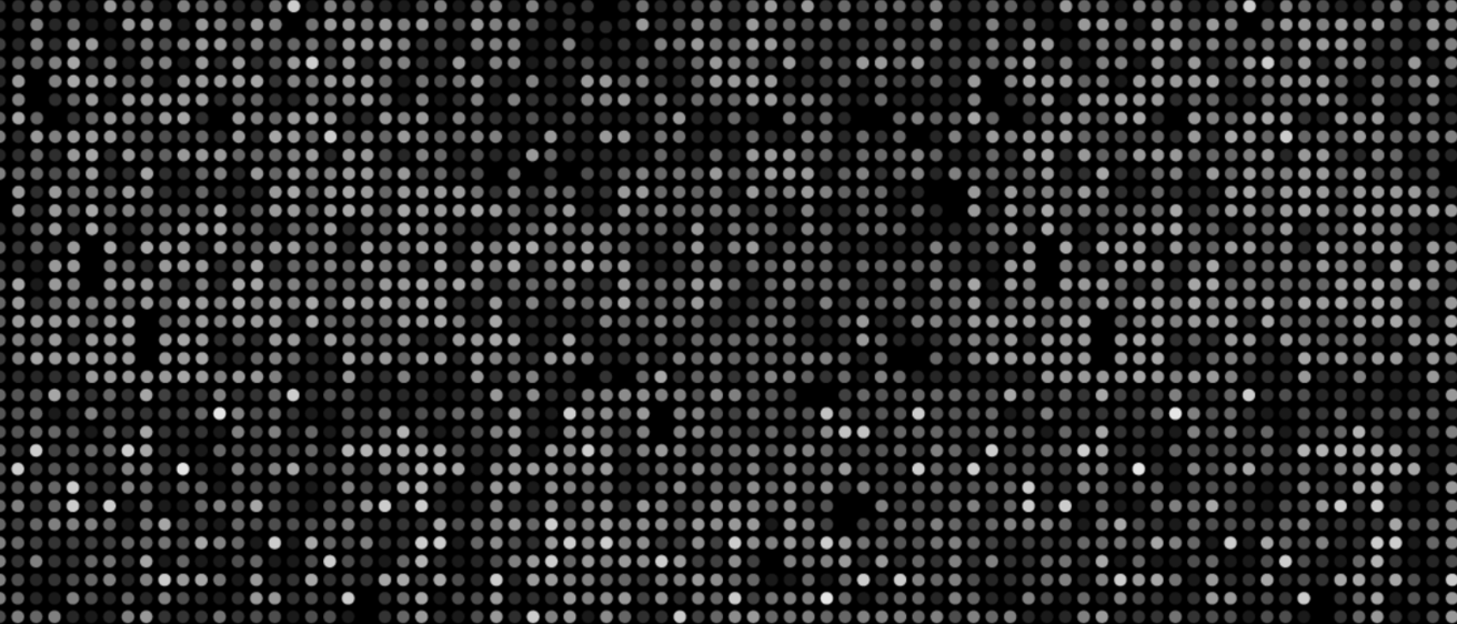 University of Iowa black particle pattern