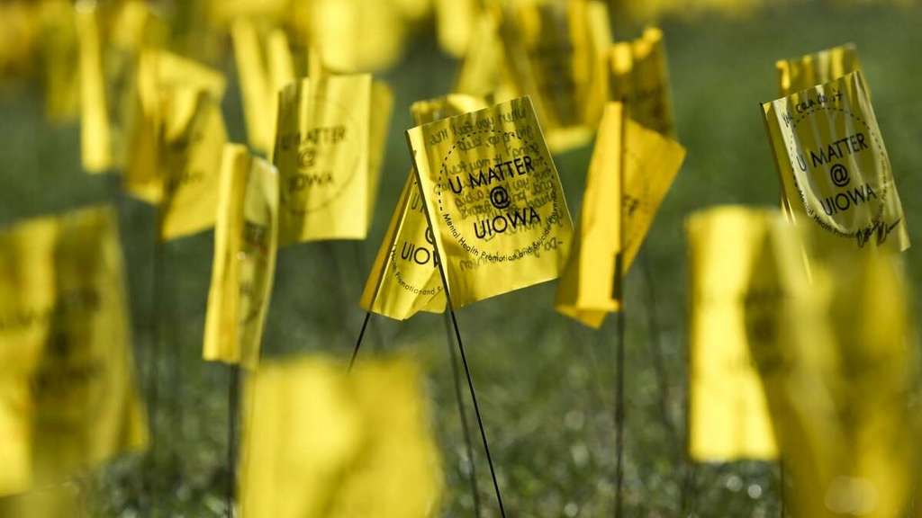 U Matter @ Iowa flags