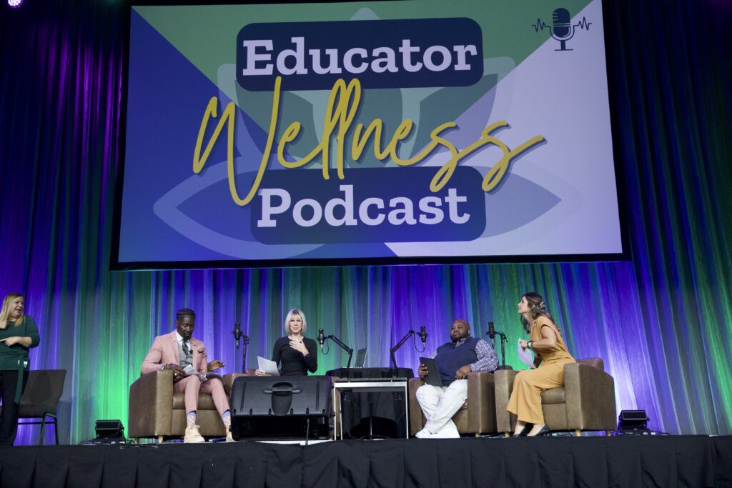 Educator Wellness Podcast at the 2023 Iowa BEST Summit 